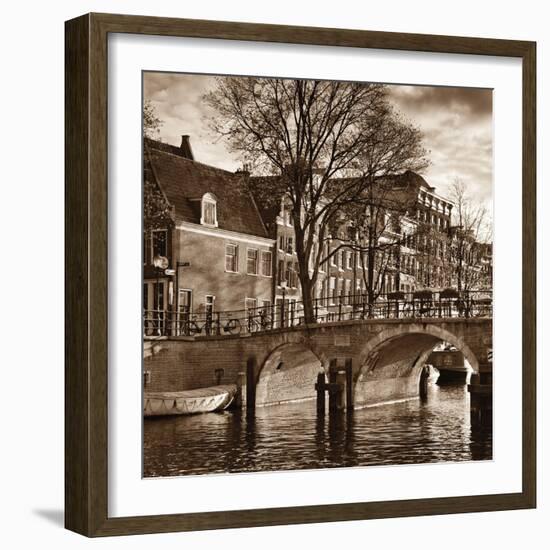 Autumn in Amsterdam II-Jeff Maihara-Framed Art Print