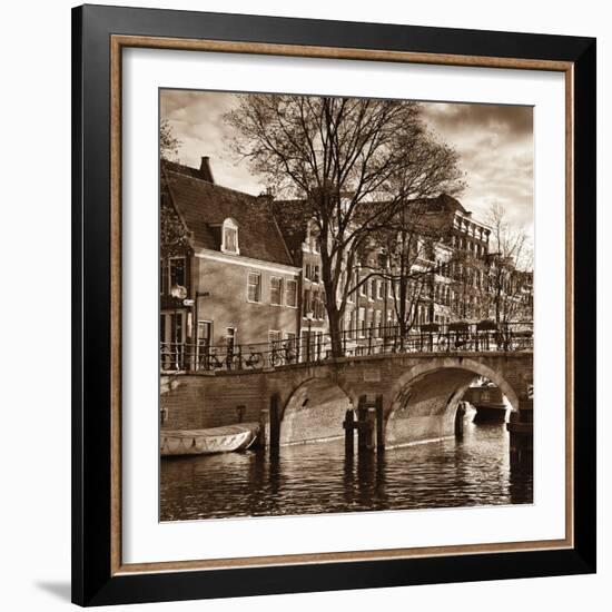 Autumn in Amsterdam II-Jeff Maihara-Framed Art Print