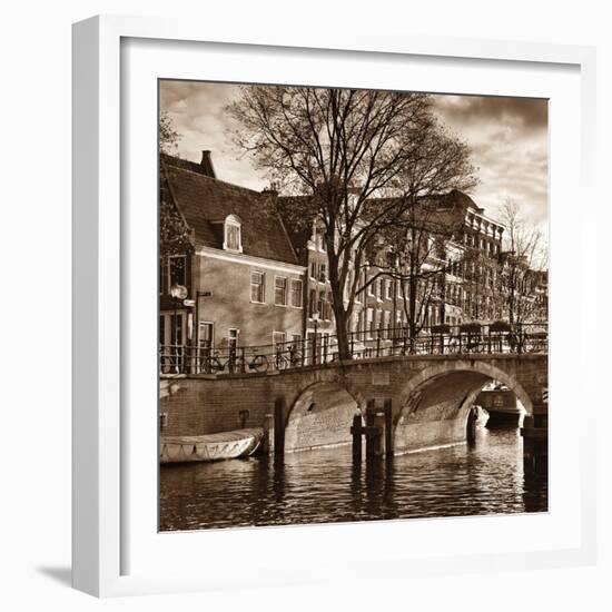 Autumn in Amsterdam II-Jeff Maihara-Framed Art Print