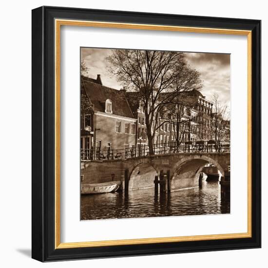 Autumn in Amsterdam II-Jeff Maihara-Framed Art Print