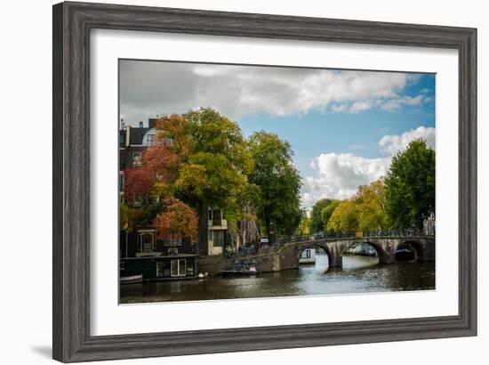 Autumn in Amsterdam-Erin Berzel-Framed Photographic Print