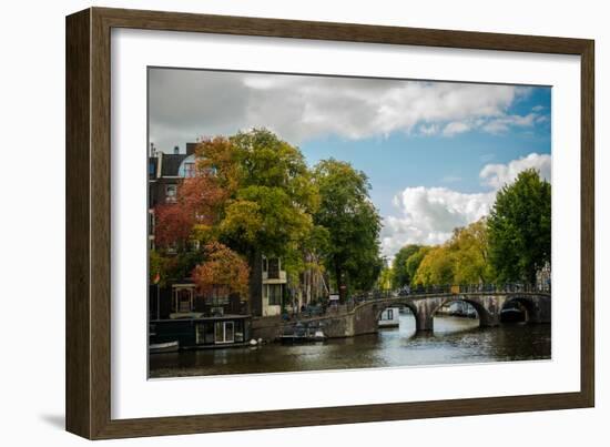 Autumn in Amsterdam-Erin Berzel-Framed Photographic Print