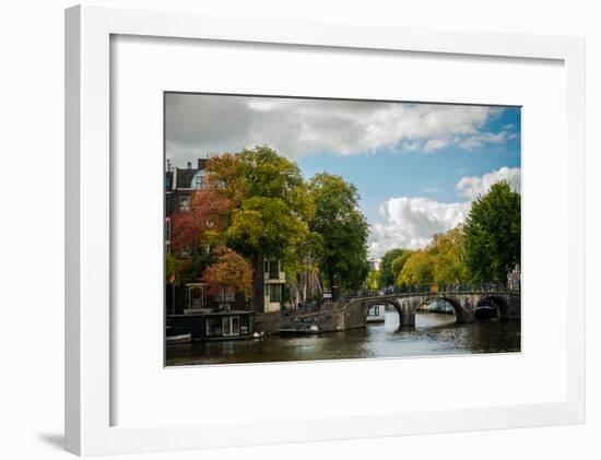 Autumn in Amsterdam-Erin Berzel-Framed Photographic Print