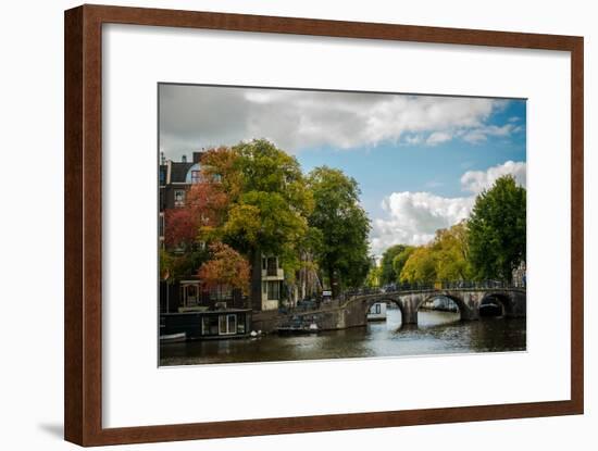 Autumn in Amsterdam-Erin Berzel-Framed Photographic Print