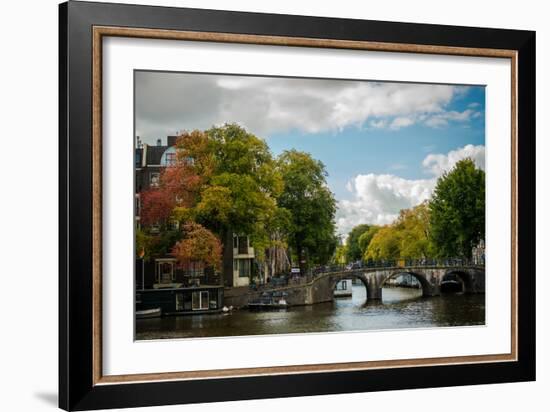 Autumn in Amsterdam-Erin Berzel-Framed Photographic Print