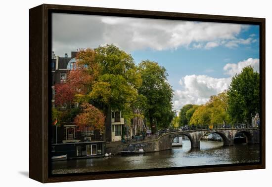 Autumn in Amsterdam-Erin Berzel-Framed Premier Image Canvas