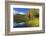 Autumn in Crystal Lake with Eaton, New Hampshire-Armin Mathis-Framed Photographic Print