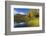 Autumn in Crystal Lake with Eaton, New Hampshire-Armin Mathis-Framed Photographic Print