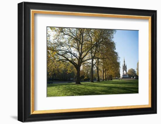 Autumn in Hyde Park, London, England, United Kingdom, Europe-Ethel Davies-Framed Photographic Print