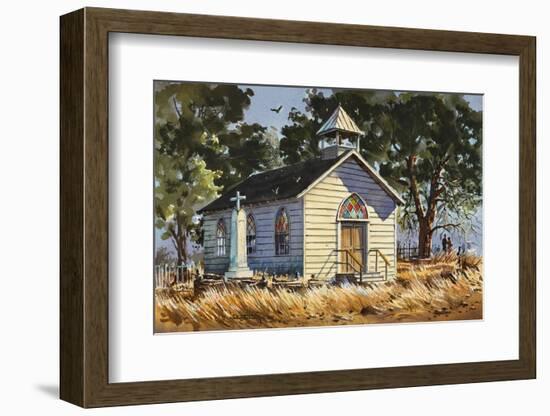 Autumn in Jamestown by Lavere Hutchings-Richard Hutchings-Framed Photographic Print