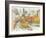 Autumn in New York - Study III-Samuel Dixon-Framed Art Print