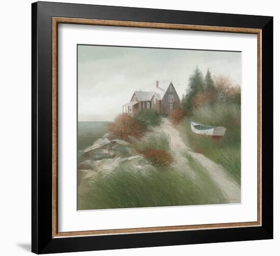 Autumn in Rockport-Albert Swayhoover-Framed Giclee Print