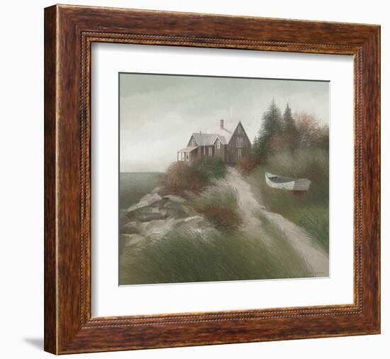 Autumn in Rockport-Albert Swayhoover-Framed Art Print