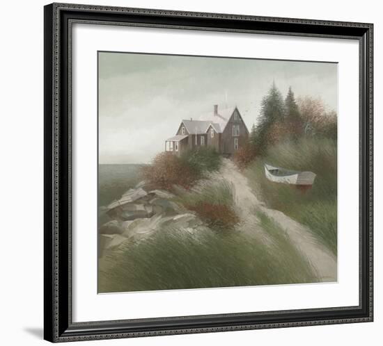 Autumn in Rockport-Albert Swayhoover-Framed Art Print