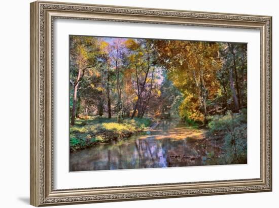 Autumn in the Afternoon-John Rivera-Framed Photographic Print