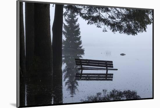 Autumn in the Fusine Lakes-Simone Wunderlich-Mounted Photographic Print