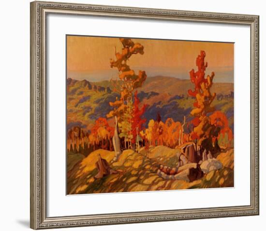 Autumn in the Northland-Franklin Carmichael-Framed Art Print