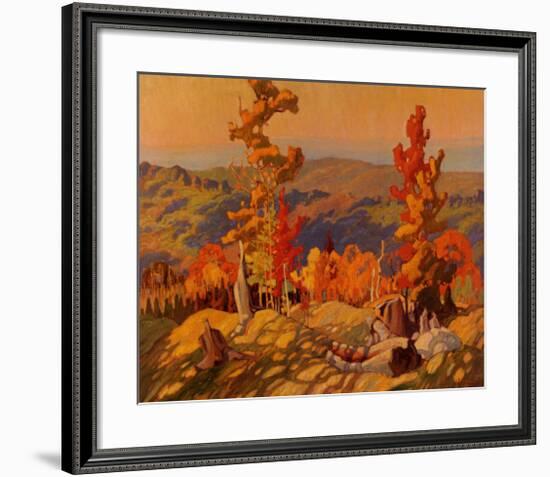 Autumn in the Northland-Franklin Carmichael-Framed Art Print