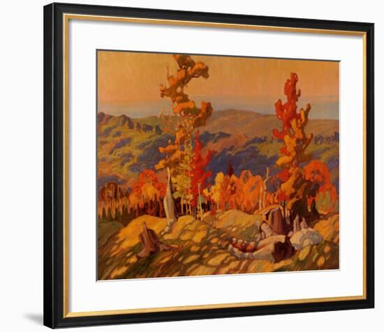 Autumn in the Northland-Franklin Carmichael-Framed Art Print