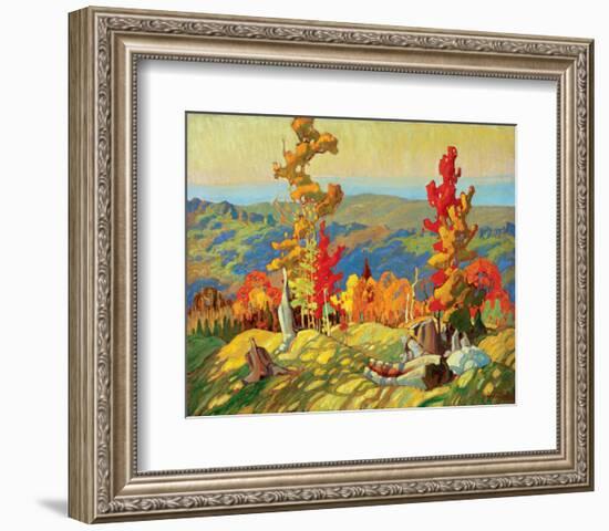 Autumn in the Northland-Franklin Carmichael-Framed Premium Giclee Print