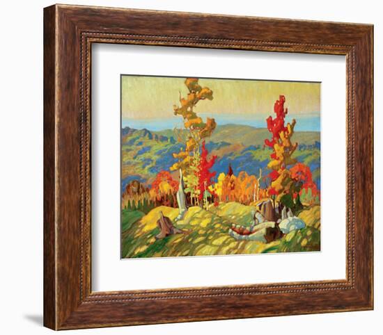 Autumn in the Northland-Franklin Carmichael-Framed Premium Giclee Print