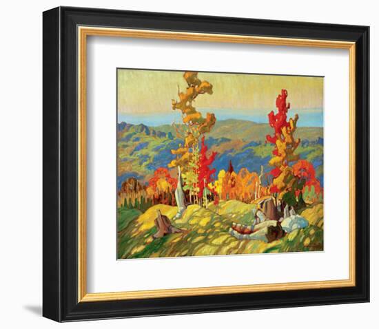 Autumn in the Northland-Franklin Carmichael-Framed Premium Giclee Print