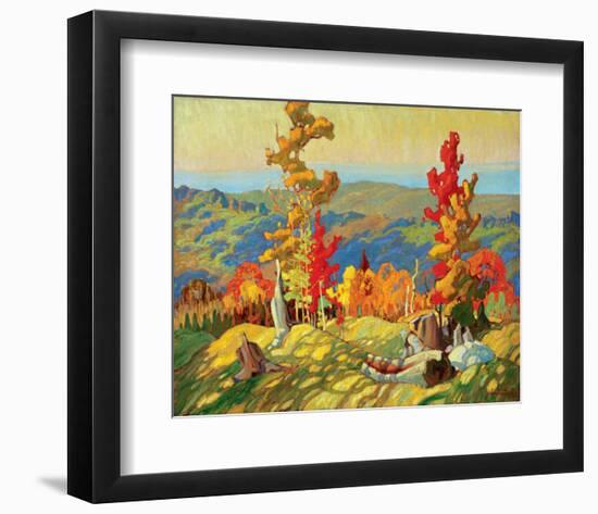Autumn in the Northland-Franklin Carmichael-Framed Premium Giclee Print