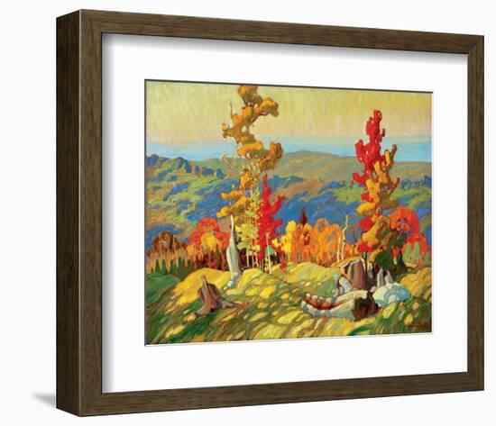 Autumn in the Northland-Franklin Carmichael-Framed Premium Giclee Print