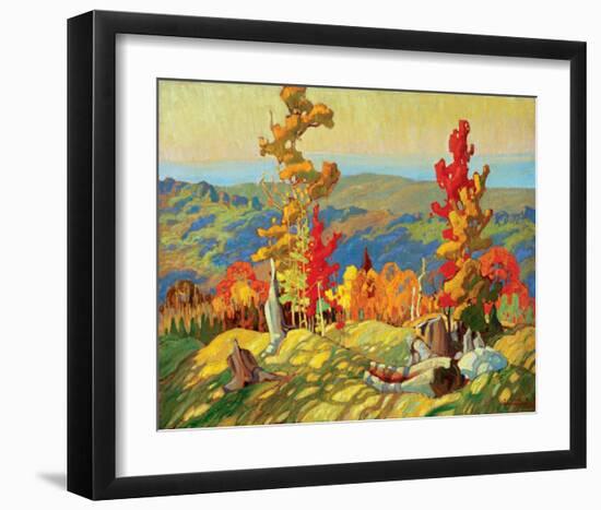 Autumn in the Northland-Franklin Carmichael-Framed Premium Giclee Print