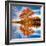 Autumn in the Reflection-Philippe Sainte-Laudy-Framed Photographic Print