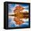 Autumn in the Reflection-Philippe Sainte-Laudy-Framed Premier Image Canvas