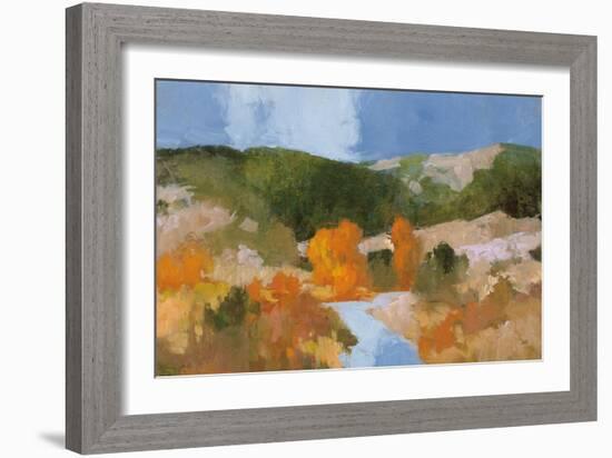 Autumn in the West Crop-Julia Purinton-Framed Art Print