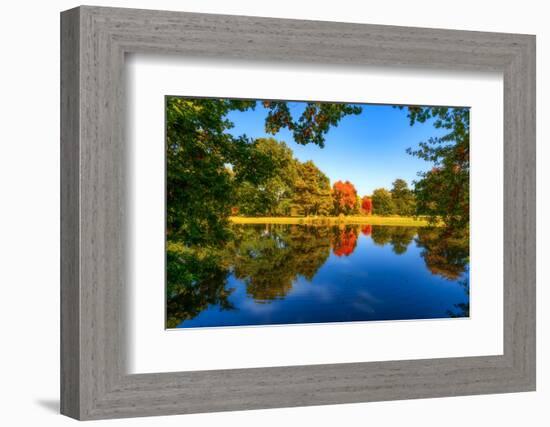 Autumn is Reflected-Philippe Sainte-Laudy-Framed Photographic Print