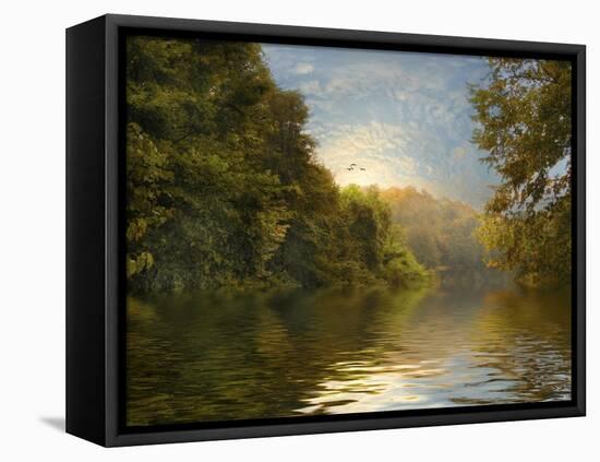 Autumn Kissed-Jessica Jenney-Framed Premier Image Canvas