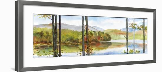 Autumn Lake I-Elissa Gore-Framed Giclee Print