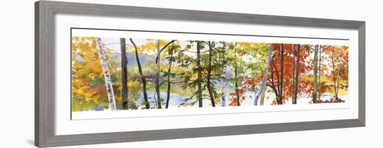 Autumn Lake II-Elissa Gore-Framed Art Print