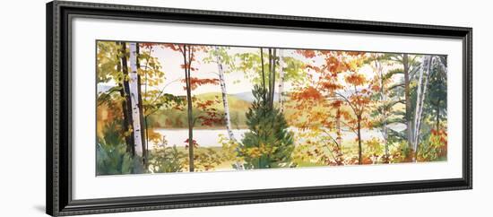 Autumn Lake III-Elissa Gore-Framed Art Print