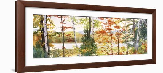 Autumn Lake III-Elissa Gore-Framed Art Print