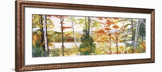 Autumn Lake III-Elissa Gore-Framed Giclee Print