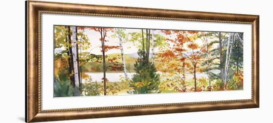 Autumn Lake III-Elissa Gore-Framed Giclee Print