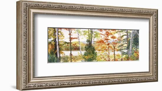 Autumn Lake III-Elissa Gore-Framed Art Print