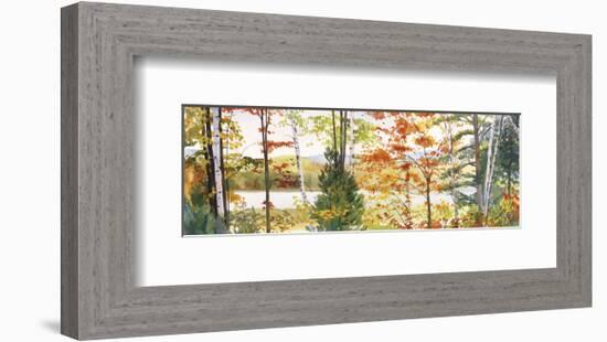 Autumn Lake III-Elissa Gore-Framed Art Print