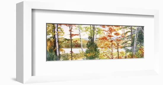 Autumn Lake III-Elissa Gore-Framed Art Print