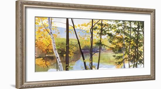 Autumn Lake IV-Elissa Gore-Framed Giclee Print