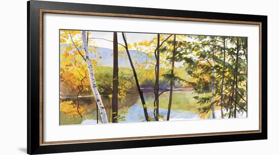 Autumn Lake IV-Elissa Gore-Framed Giclee Print