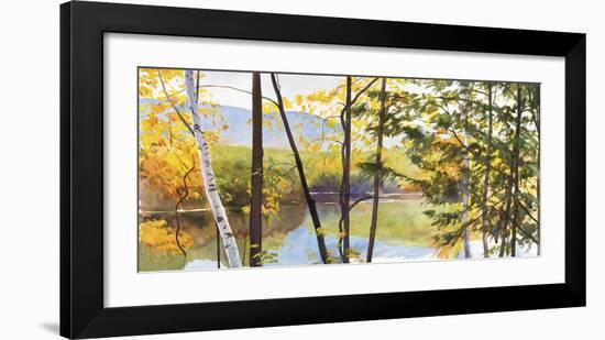 Autumn Lake IV-Elissa Gore-Framed Giclee Print