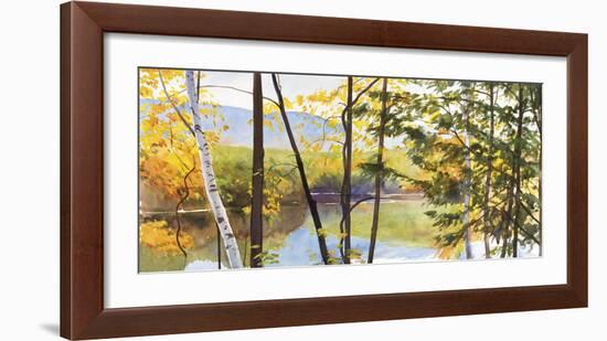 Autumn Lake IV-Elissa Gore-Framed Giclee Print