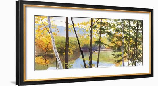 Autumn Lake IV-Elissa Gore-Framed Giclee Print