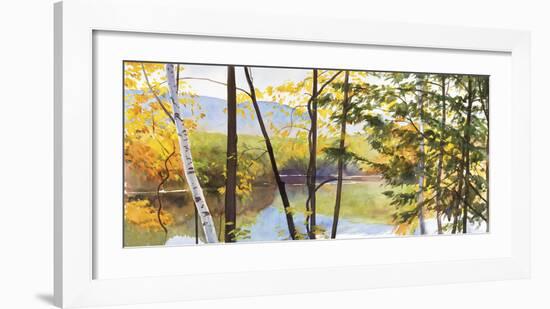 Autumn Lake IV-Elissa Gore-Framed Giclee Print