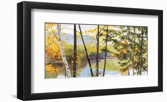 Autumn Lake IV-Elissa Gore-Framed Art Print